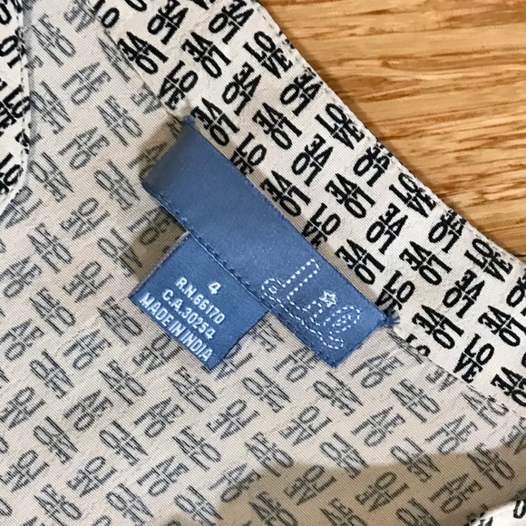 Anthropologie "Lil" LOVE Summer Dress Size 4 - Picture 6 of 12